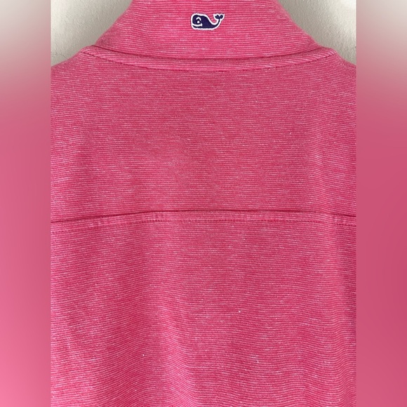 Vineyard Vines Lightweight Edgartown Striped Shep Shirt Sailors Red Men's Sz M - Picture 6 of 8